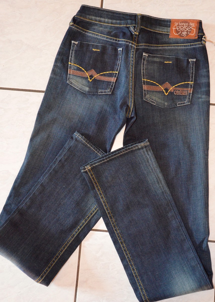 Jeans Femme LE TEMPS DES CERISES - Modèle KIM STORM Taille W28 (38) - Skinny - Neuf Avec étiquettes