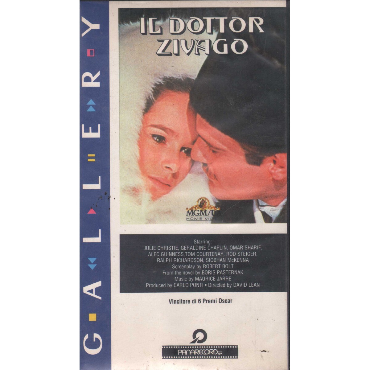 The Doctor Zivago VHS David Lean Univideo - VMW22017 Sealed