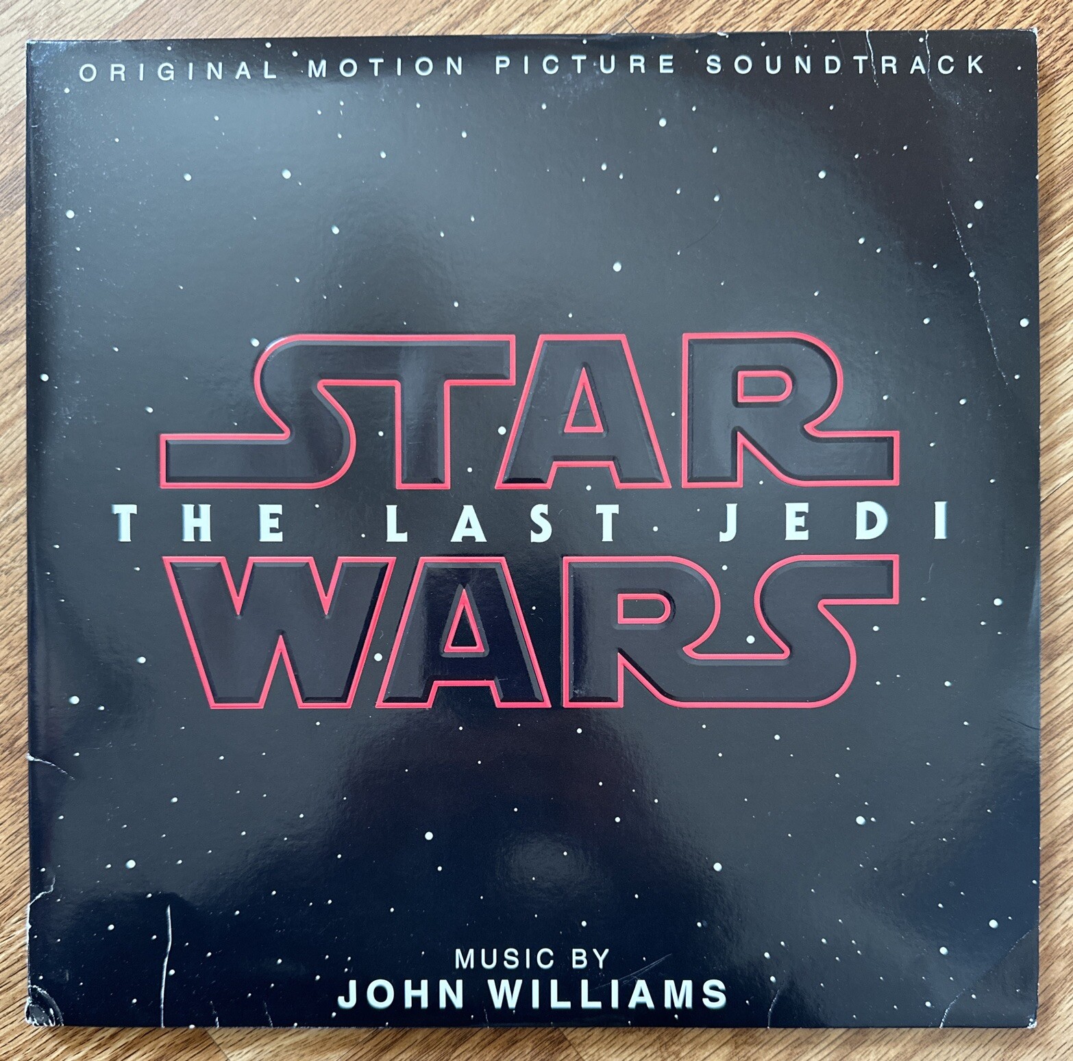 VINYL RECORDS:STAR WARS THE LAST JEDI SOUNDTRACK  JOHN WILLIAMS-image