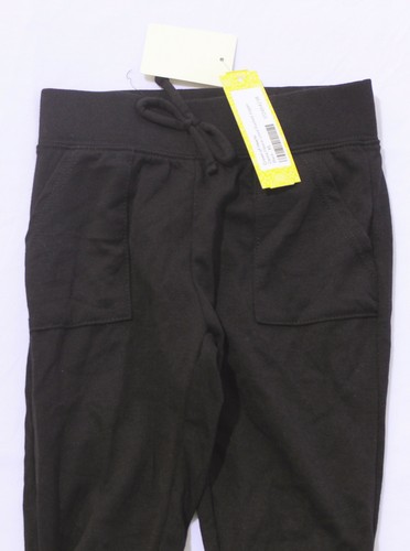 Crown Of Hearts Little Girl's Danna Fleece Ruched Jogger LV5 Black Size XS NWT - Picture 2 of 4