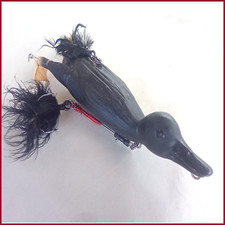 Suicide Duck Top Water Lure Savage Gear 3D Black Duck Musky, Muskie Bait 