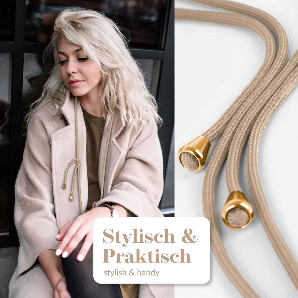 VAVAVOOMY Handykette Für IPhone 15 Pro Max - Abnehmbar & Magnetisch