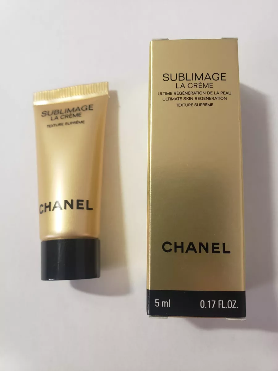 1x CHANEL SUBLIMAGE LA CREAM SKIN REGEN TEXTURE SUPREME SAMPLE 5ml /0.17oz  NEW