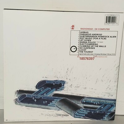 RADIOHEAD OK Computer 2LP 2008 180g Vinyl VG+ Plays Well Ltd Ed GF