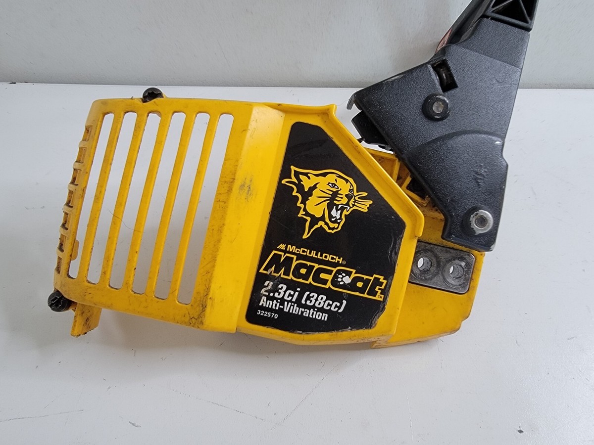 MAC 38cc Mac Cat Chainsaw Chain Brake Clutch Cover Assembly