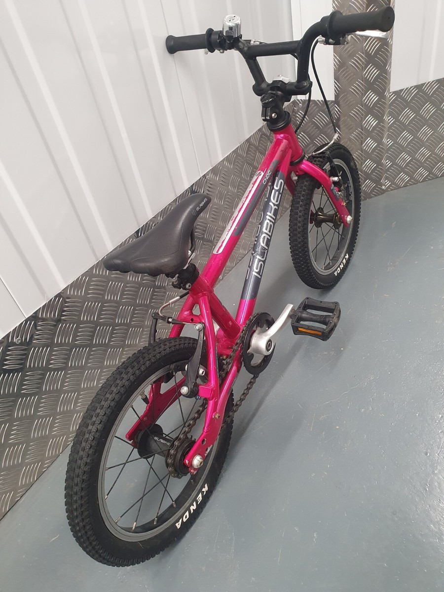 Pink Islabike Cnoc 16 Stabilisers Bicycle Cnoc 14 Islabike Wheel