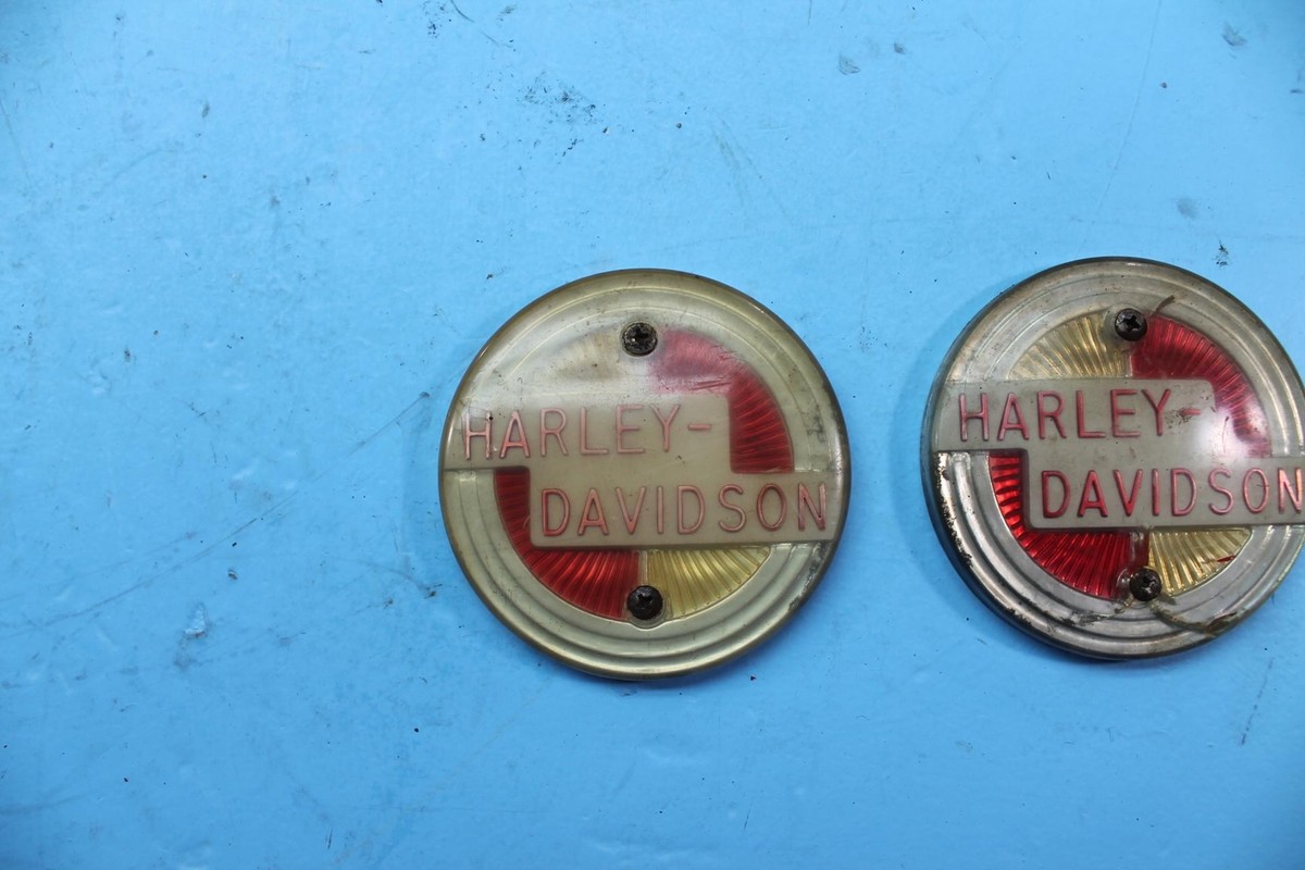 肩蛇 1957 HARLEY DAVIDSON PANHEAD GAS TANK EMBLEM EMBLEMS FUEL PETROL