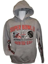 New England Patriots Vs. Atlanta Falcons Super Bowl LI Mens M-L-XL-2XL Hoodie