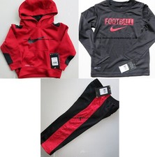 Nike Jumpman Boys 2T Track Pants Hoodie Air Jordan NEW Black Red 119