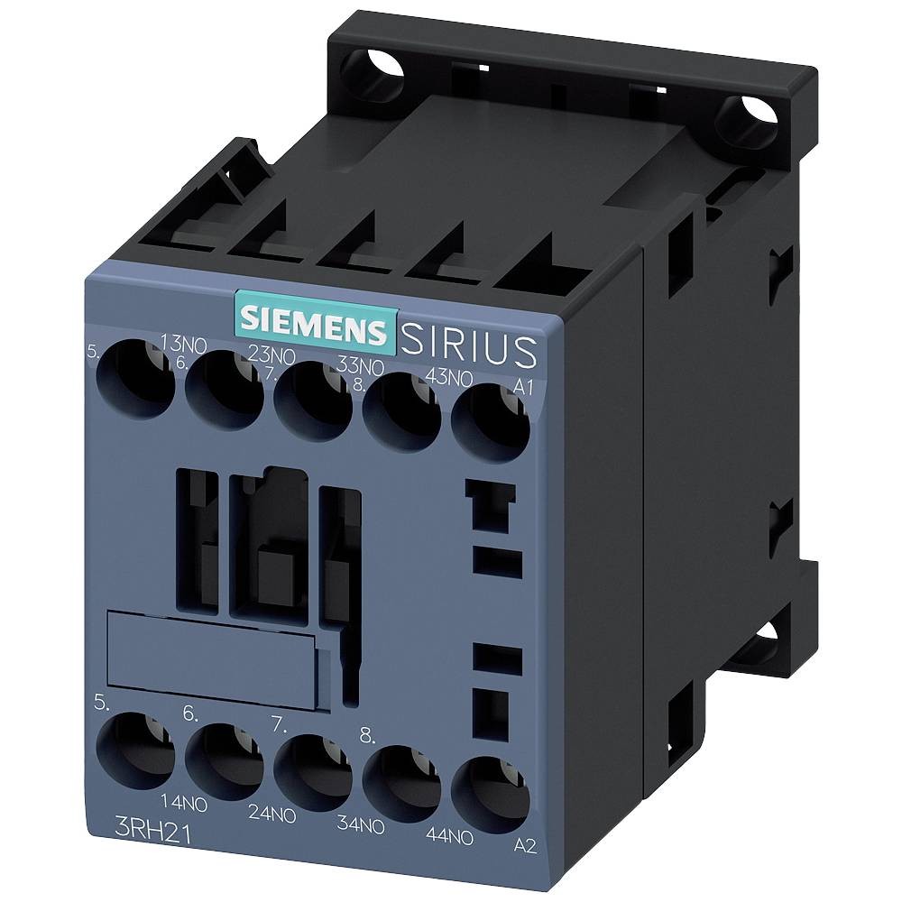 Contacteur Siemens 3RH2140-1AP00 à haute endurance mécanique 10A 230V CA
