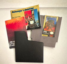 KOEI Nobunaga's Ambition for Nintendo NES Strategy NTSC-U/C Manual Included