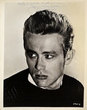 James Dean Signed 1954 Type I Life Magazine 8x10 Photo JSA Beckett BAS 8 Auto