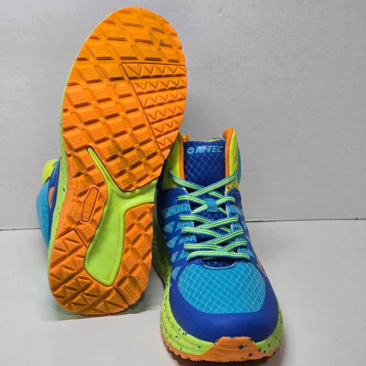 Hi-Tec Mens Destructor Logo High Top Trail Hiking Shoes  display picture 2