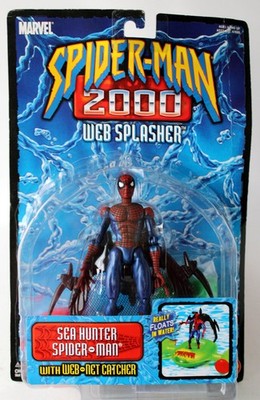 TOYBIZ  スパイダーマン〈 ウェブスプラッシャー スパイダーマン 〉 RARE SPIDERMAN 2000 WEB SPLASHER SEA HUNTER SPIDER MAN FIGURE TOY