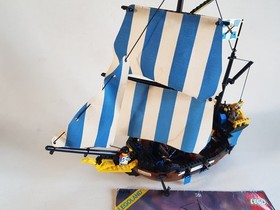 LEGO 6274 Caribbean Clipper Pirates Imperial Soldiers 1989 incl Instructions