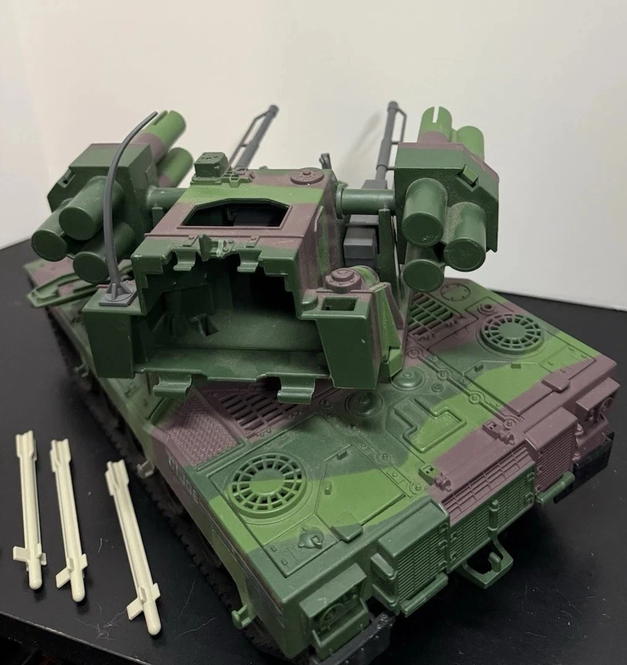 Figura de acción GI Joe Sgt Slaughter Marauders 1989 ecualizador tanque ARAH 3,75 parte Foto 3 de 4