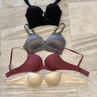 Designer Bras 34C Lot Of 4
