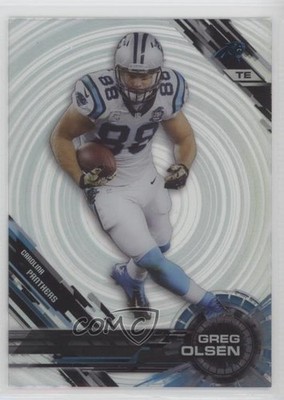 2015 Topps High Tek Pattern 2 Spiral/Dots Greg Olsen #59 7l6