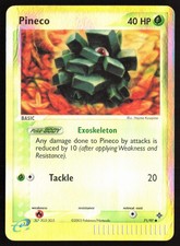 Pokemon Pineco Reverse Holo EX Dragon 71/97 DM