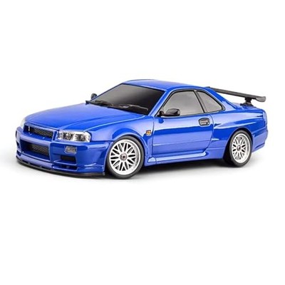 LD1899 1/18 RC Drift Car GTR R34 2.4GHz RWD with Gyroscope on-Road
