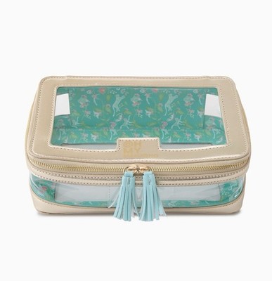 Oh My Mahjong Gold Mahjong Tile Storage Bag Zip Case Organizer NEW
