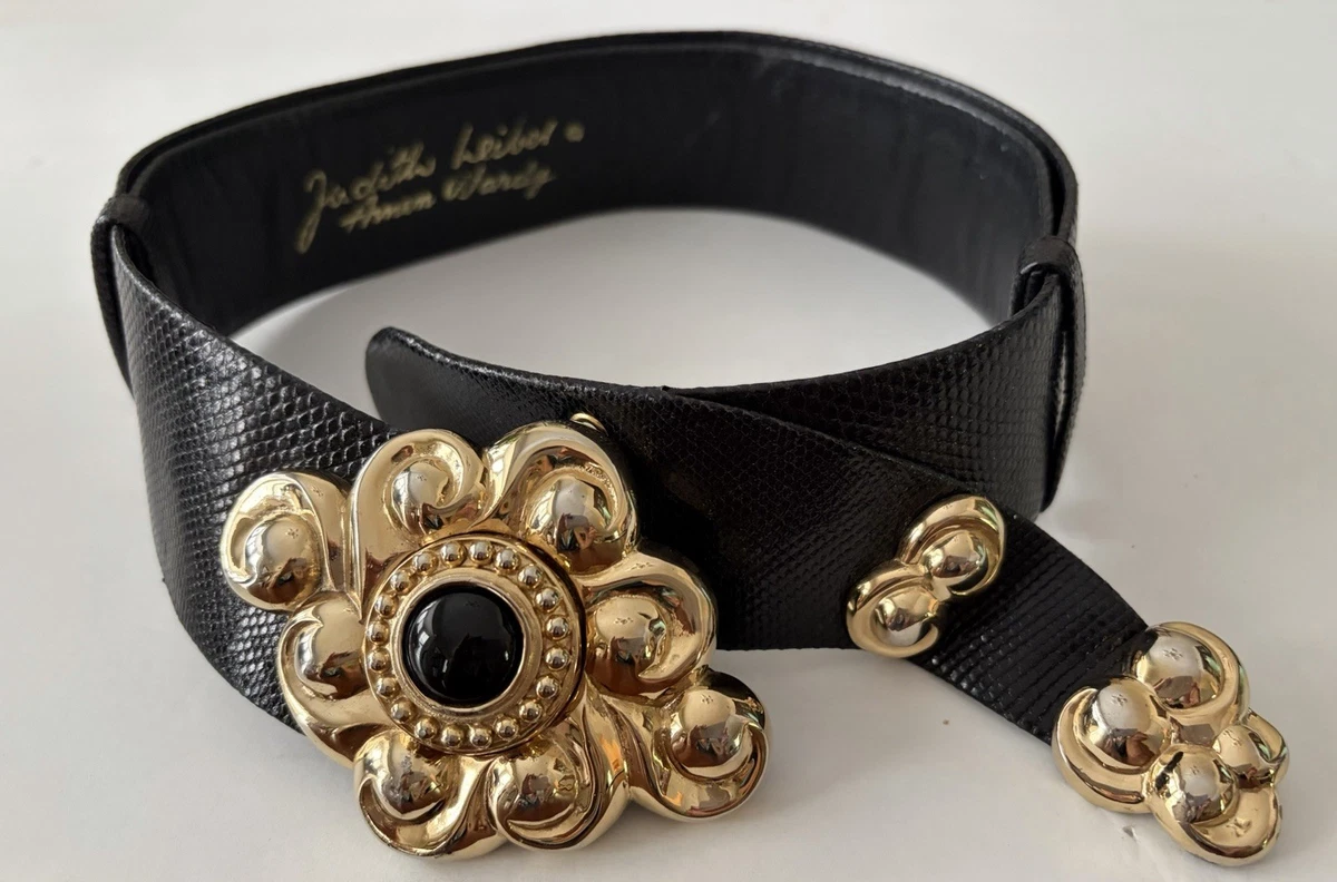 Judith Leiber Leather Gold Belts for Women | eBay