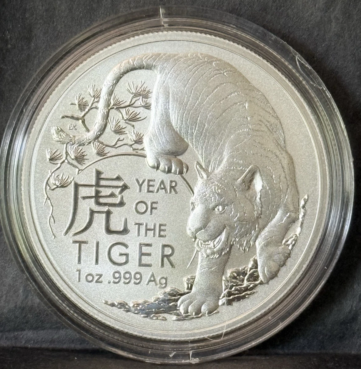 1oz. Tiger Lunar Indiana Silver Bullion Coin for sale | eBay