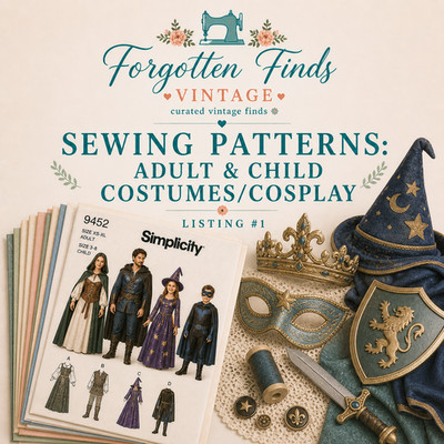 Buyers Choice: Costumes & Cosplay Sewing Patterns
