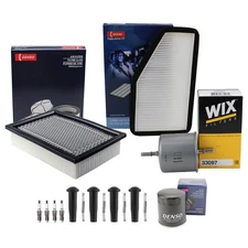 Denso Tune Up Kit 4 Spark Plugs & Boots Kit for Escape Mariner 2.3 L4 Vin Z 2007