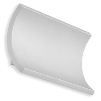 LED AußEnleuchte Wandlampe Genf Silber IP44 2 X 6W Neutralweiß 4000K Up&Down