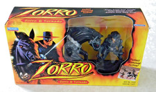 Zorro & Tornado Figures Playmates 1997 NEW