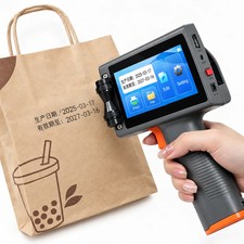 12.7mm Handheld Inkjet Printer Prints Date Code and Data Code and QR Code