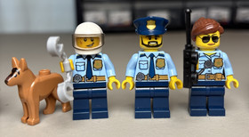 LEGO CITY: Police Station (60141) MINIFIGURES ONLY Cops Robbers Bandit Jail