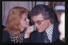 Ann Margret Roger Smith Candid 1970's Glamour Event Original 35mm Transparency 