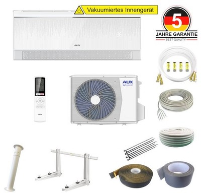 Klimaanlage AUX C-Smart Premium Crystal AUX-12CCW 3,5 kW optional Quick Connect 