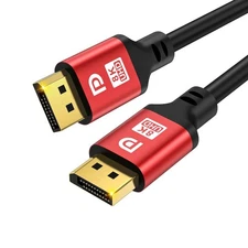 DP 2.1 Cable, 25ft DisplayPort 16K,10K,8K@60Hz,4K@144Hz,2K@240Hz 25FT 