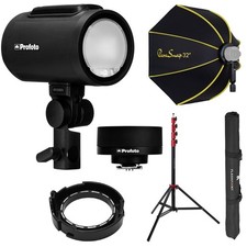Profoto A2 Off Camera Flash Head and Connect Wireless Transmitter Kit for Sony C