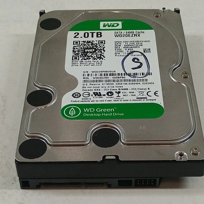 Western Digital 3.5'' WD Green 2TB SATA III 6Gbps HDD WD20EZRX