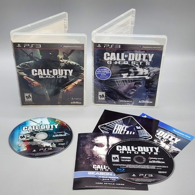 PS3 Call of Duty: Black Ops + COD Ghosts (Sony PlayStation 3) Tested