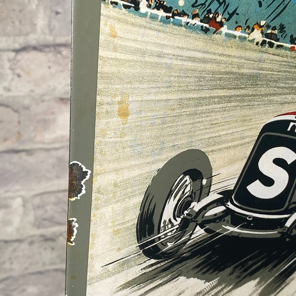 SHELL Emailschild 23,6 x 15,7 Zoll (60 x 40 cm) schönes nostalgisches Porzell... - Bild 4 von 4