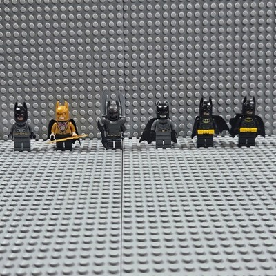LEGO Batman Minifigure 6pc sh0528 sh0310 sh0589 sh0318 dim002 DC Super Heroes
