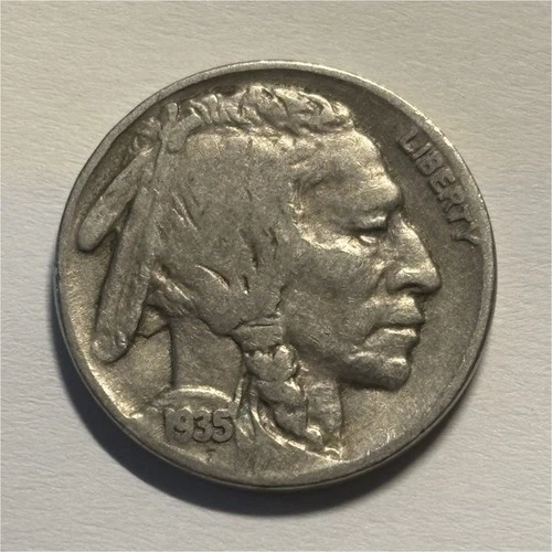 1935-P Buffalo Nickel — photo from the most recent tracked eBay sale