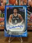 DYLAN HARPER RC 2025-26 BOWMAN CHROME BLUE MOJO ROOKIE ON CARD AUTO 078/150