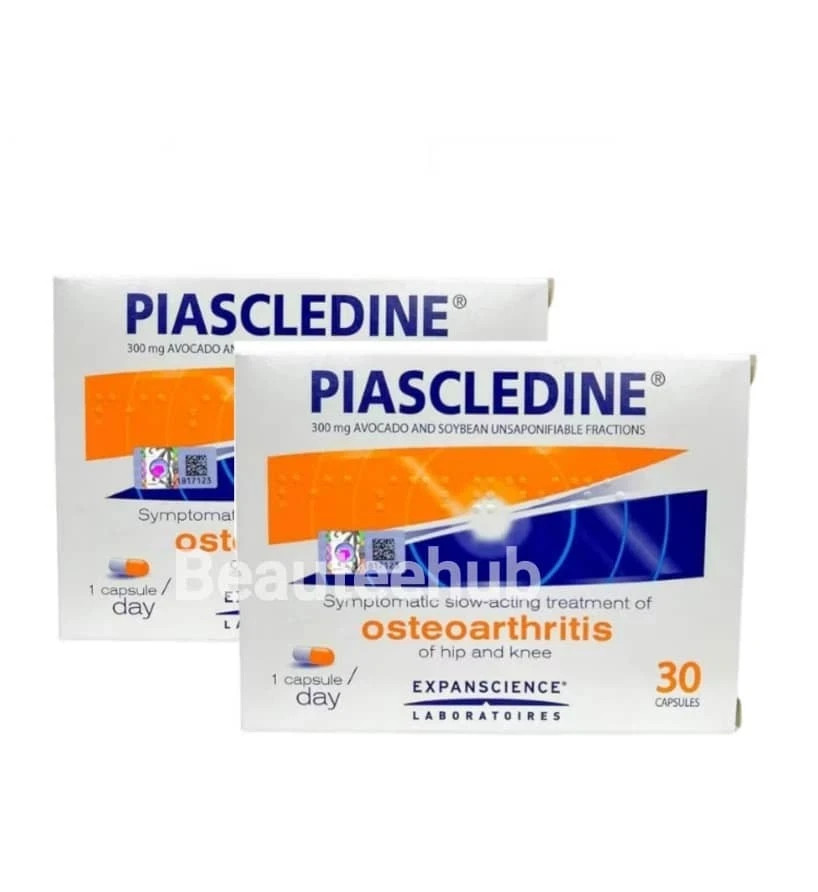 2 Pack Piascledine 300mg 30`s Capsules Anti rheumatic Osteoarthritis Joint Pains