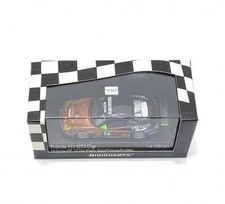 Minichamps 1/43 Porsche 911 GT3 Cup 2005 Daytona SAVVION #71 Orange Black Used