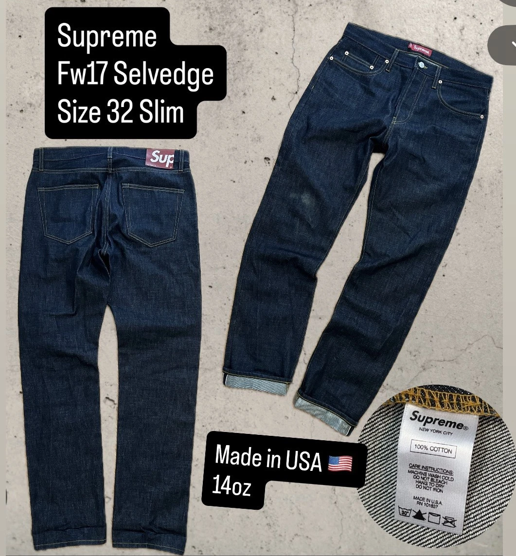 Supreme Regular 32 Size Jeans for Men for sale | eBay
