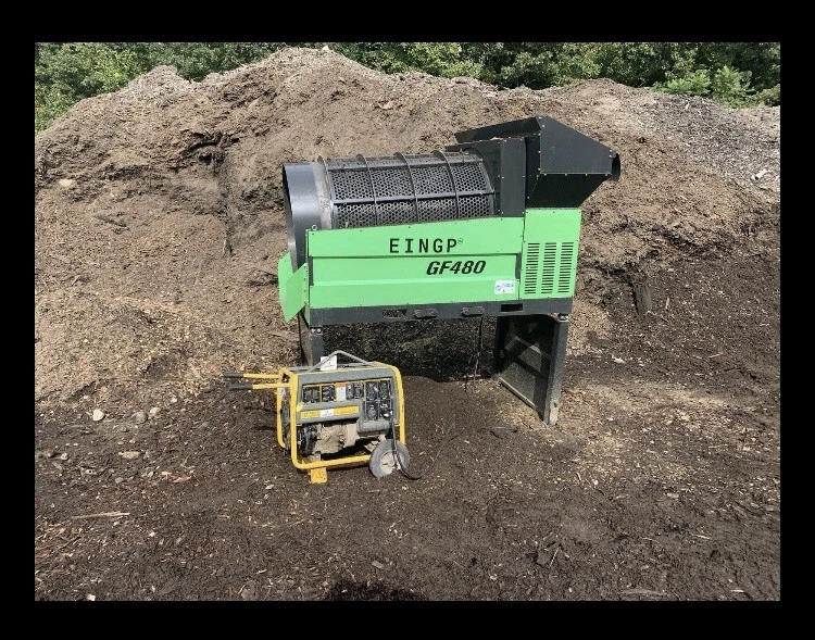 GF480 Suelo Suciedad Rotativo Tambor Pantalla 480v 3ph a 220v 1ph Kit de Conversión Foto 2 de 4