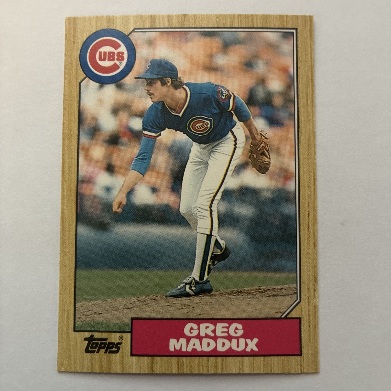 1987 Topps Baseball Traded - Greg Maddux #70T (RC)