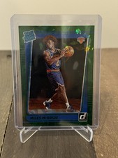 2021-22 Panini Donruss Miles McBride Rated Rookie Ice Green Holo RC