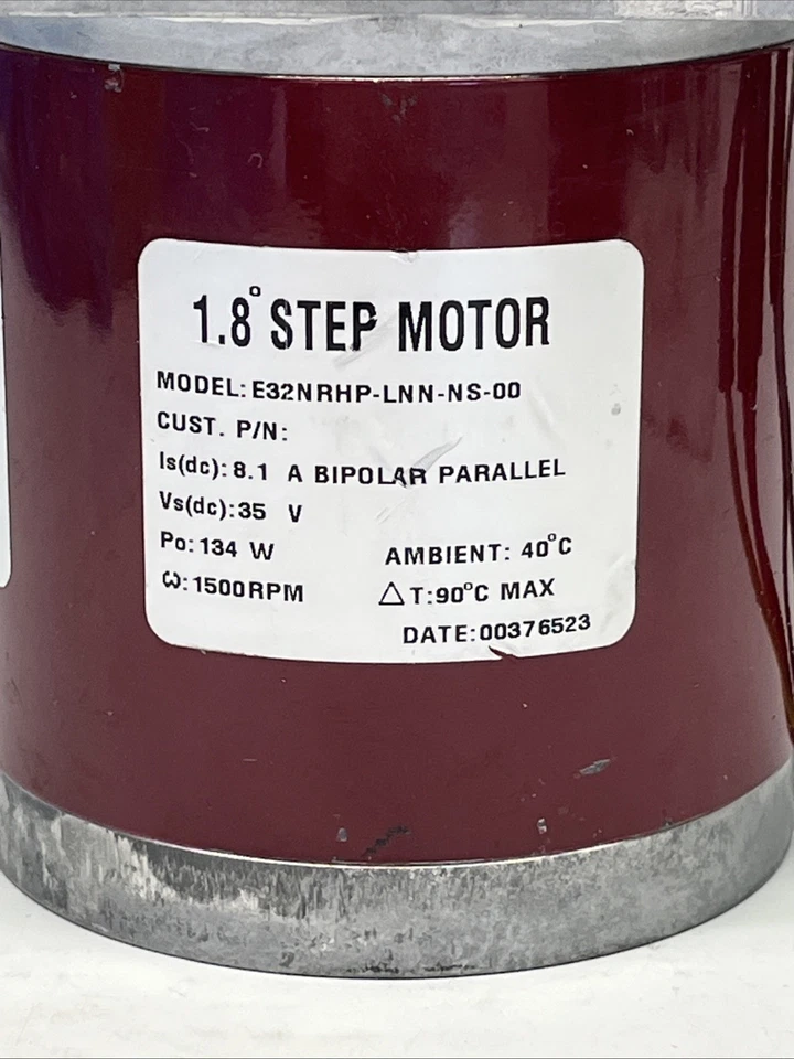 PACIFIC SCIENTIFIC E32NRHP-LNN-NS-00 1.8° Step Motor 35VDC 1500RPM | USA Seller - Image 2 of 4